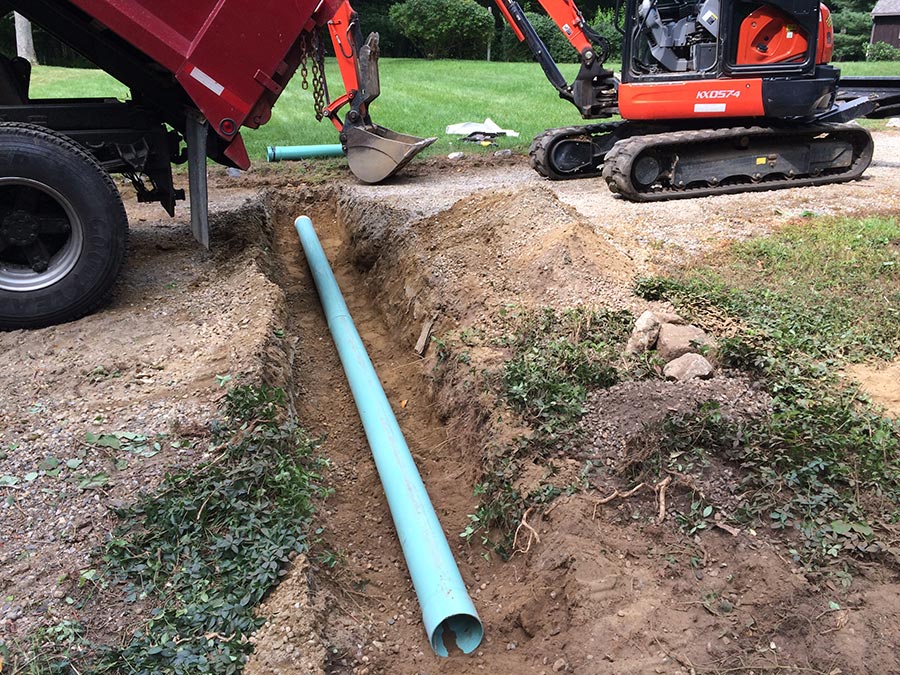 drainage contractors tolland county
